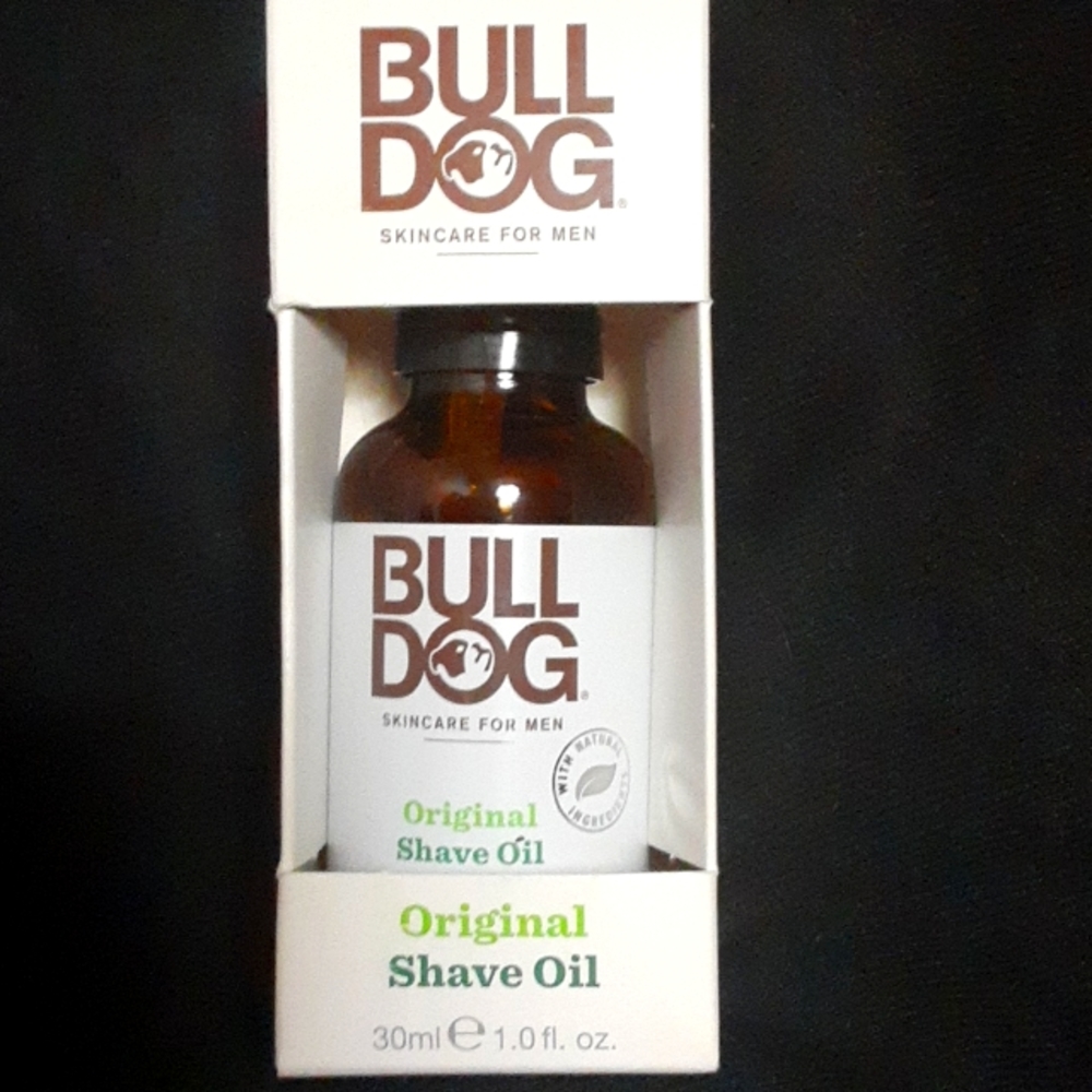 Original Bull Dog Shave Oil For Men New In Box